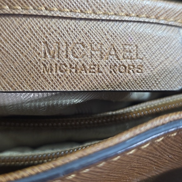 Michael Kors Brown Leather Satchel - Picture 6 of 9